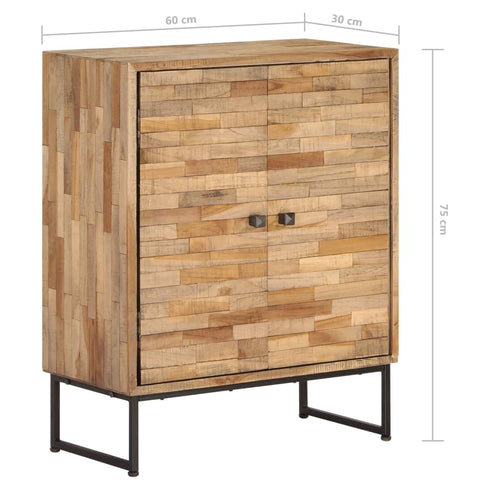 Legore - Sideboard Set 2 Pieces Reclaimed Teak Wood